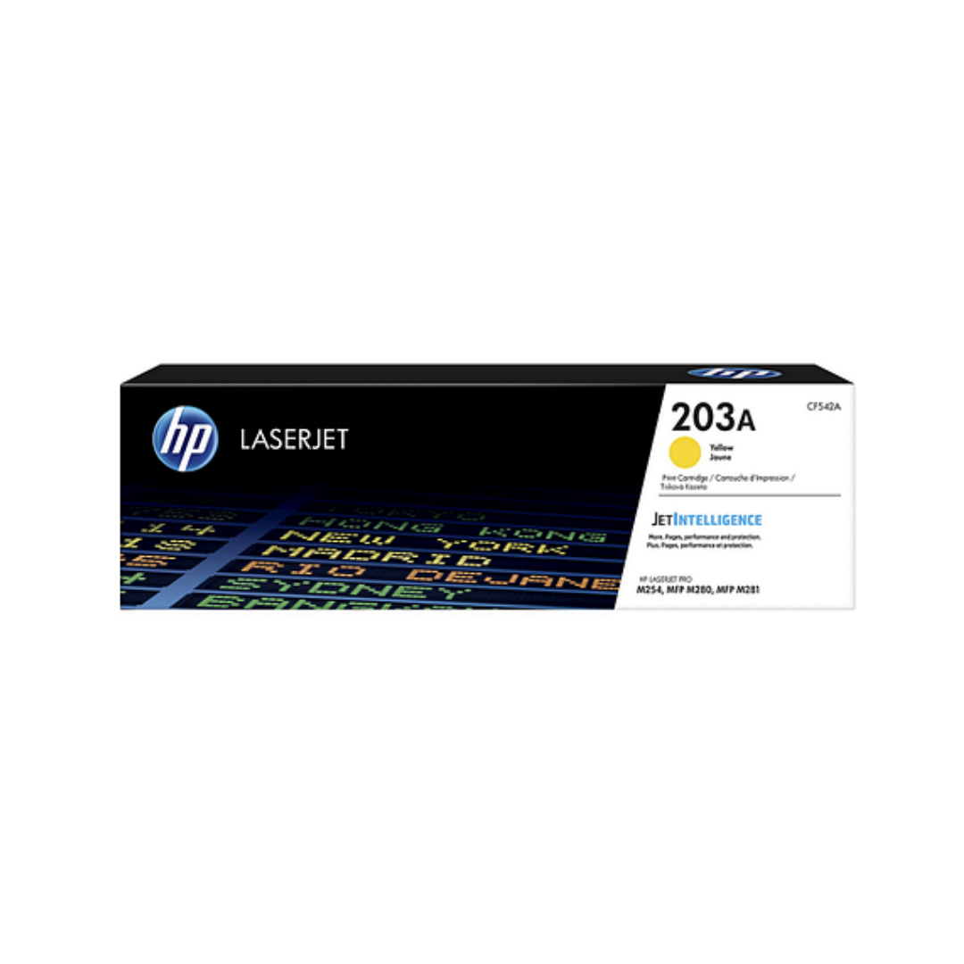 Hp 203A-CF542A Sarı Orjinal Toner