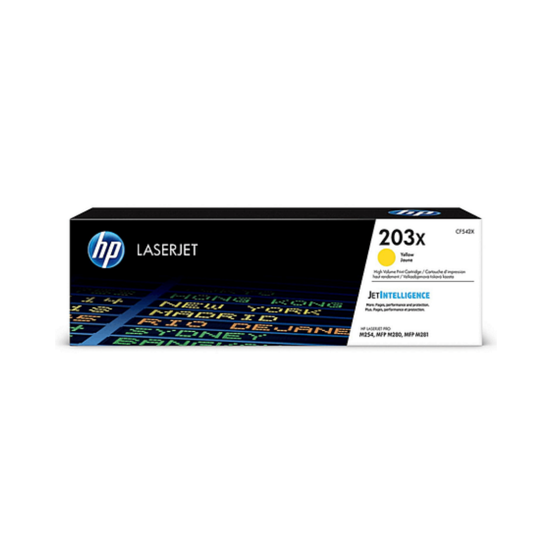 Hp 203X-CF542X Orjinal Sarı Toner