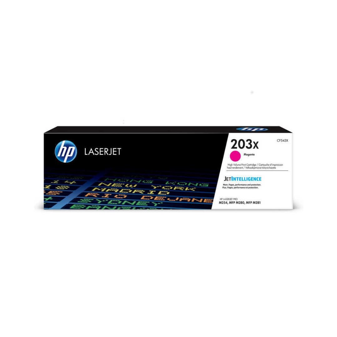 Hp 203X-CF543X Orjinal Kırmızı Toner