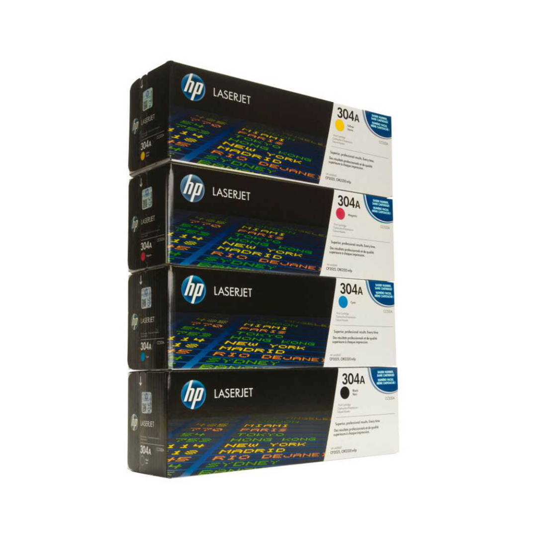 HP 304A Orjinal Toner Takımı