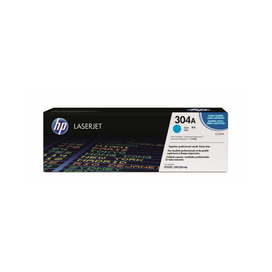 Hp 304A-CC531A Orjinal Mavi Toner