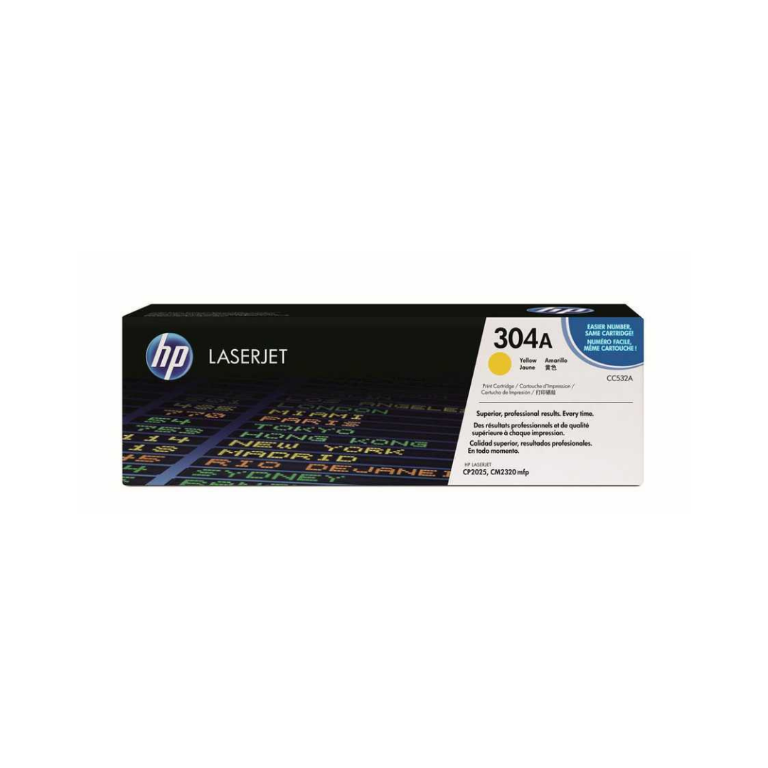 Hp 304A-CC532A Orjinal Sarı Toner