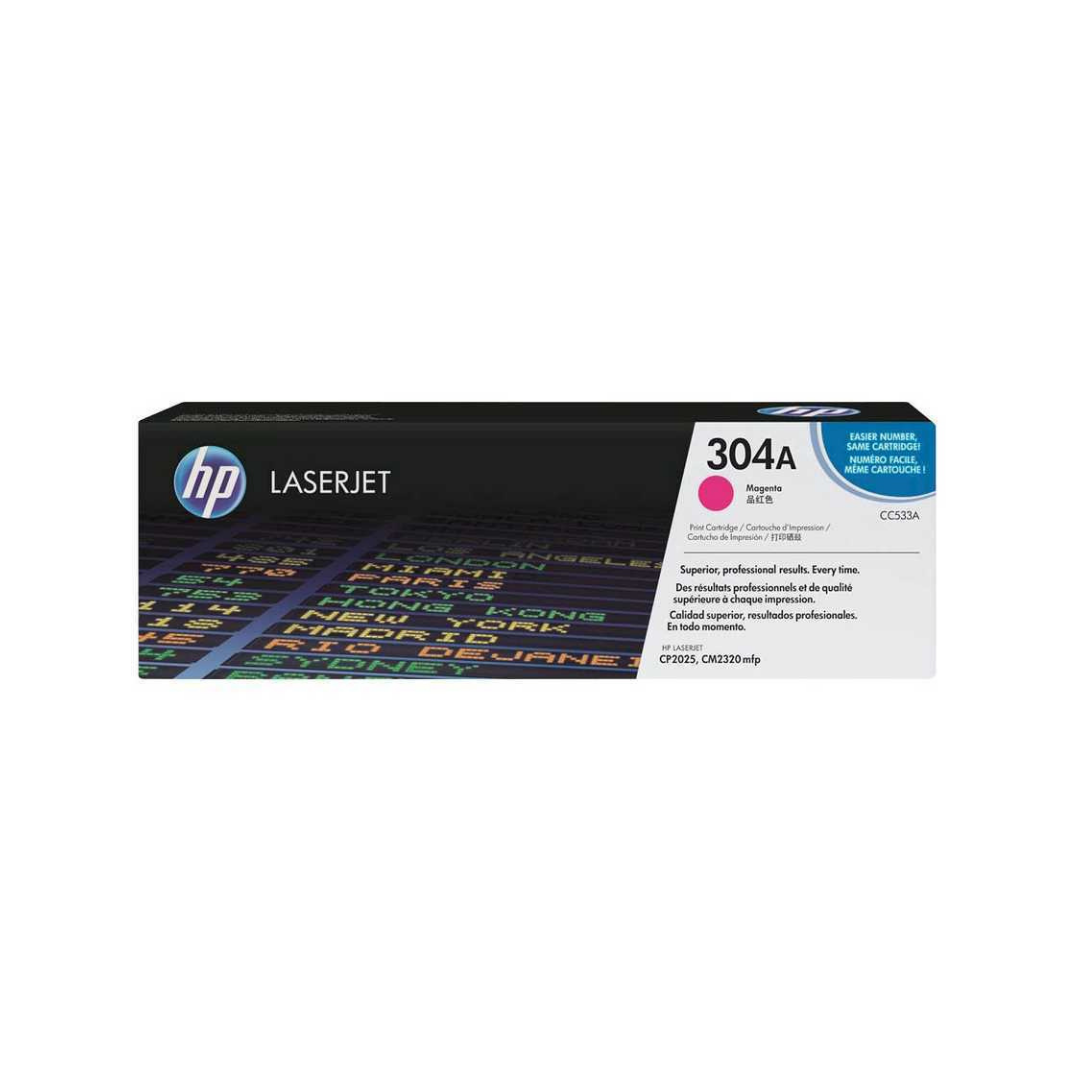 Hp 304A-CC533A Orjinal Kırmızı Toner