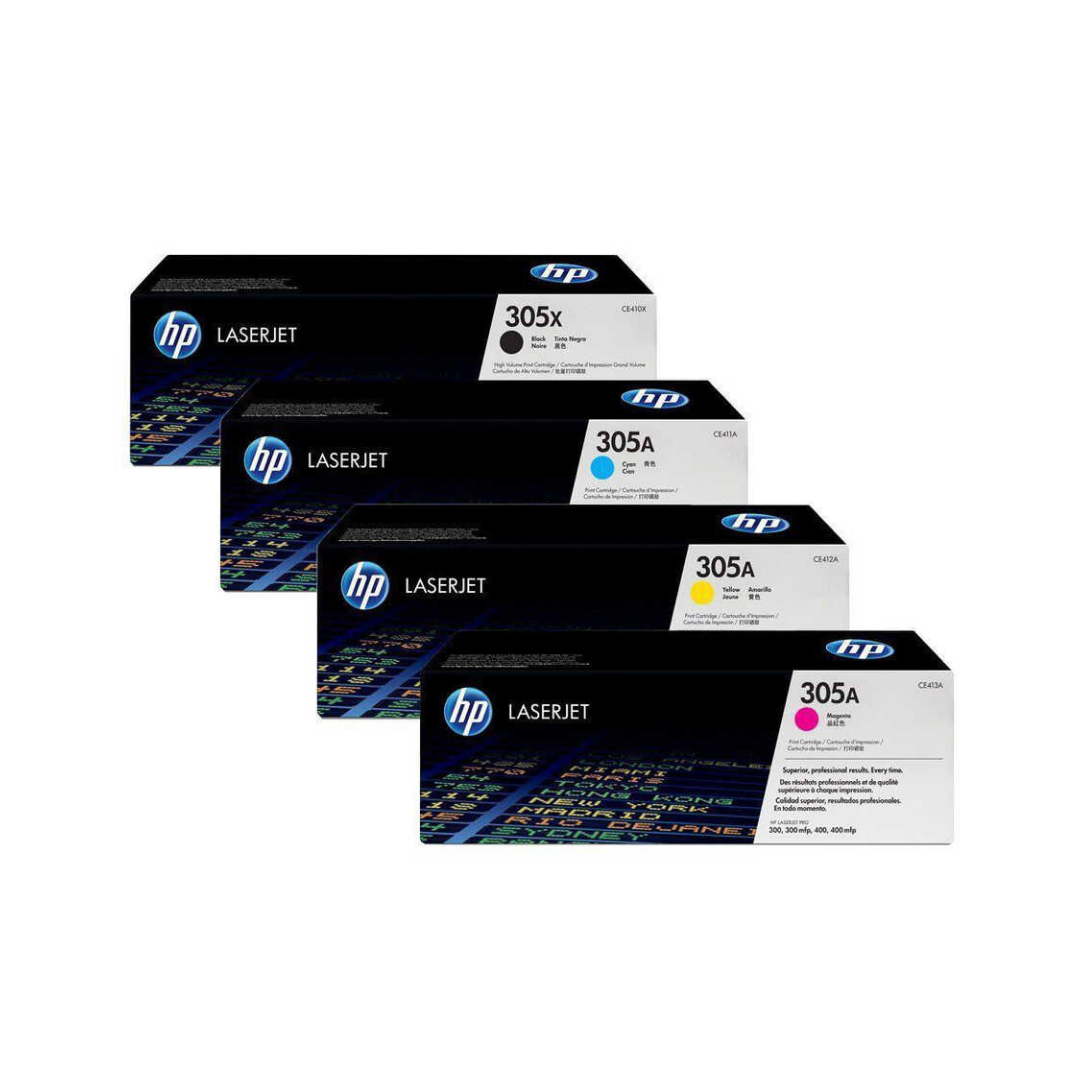 HP 305A Orjinal Toner Takımı