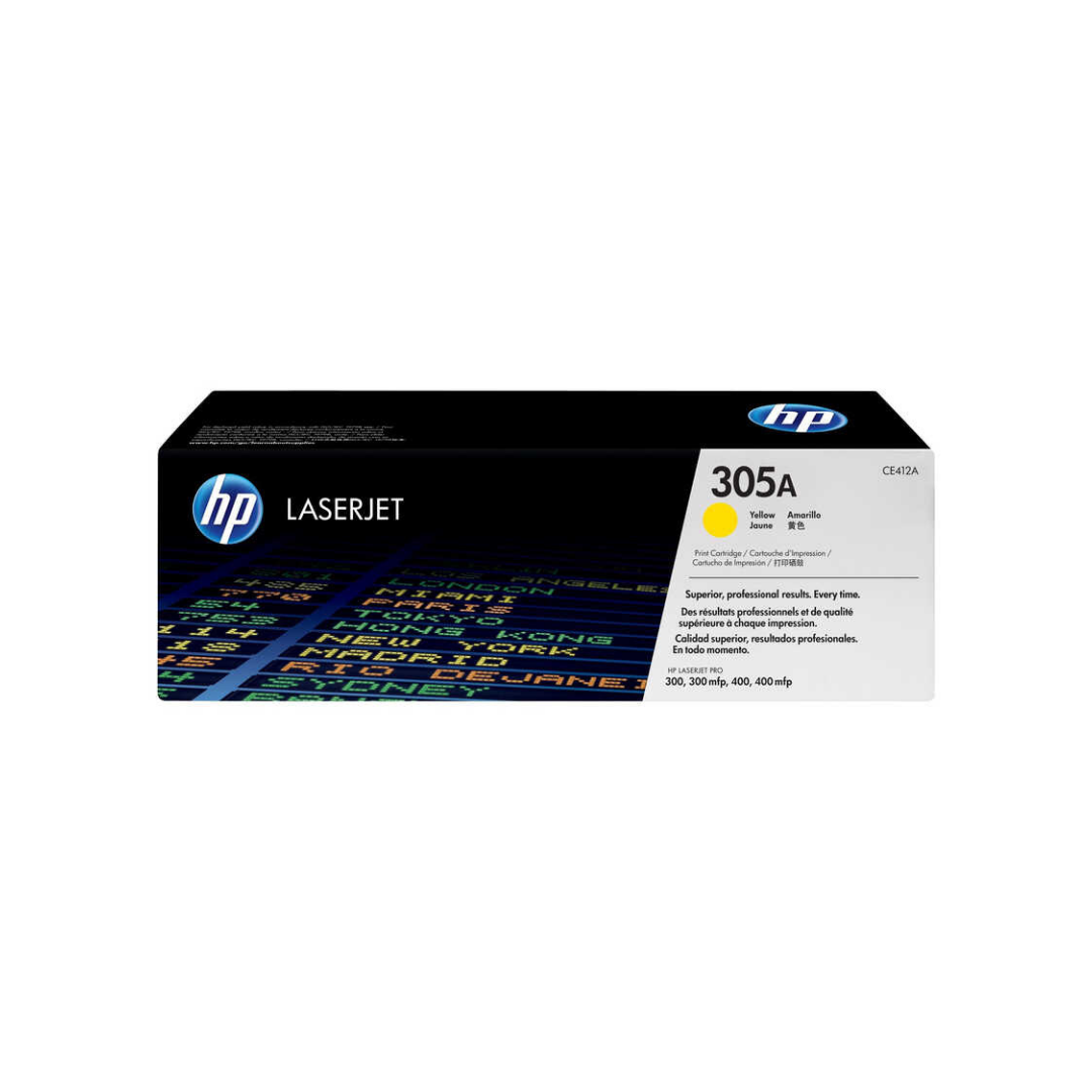 Hp 305A-CE412A Orjinal Sarı Toner