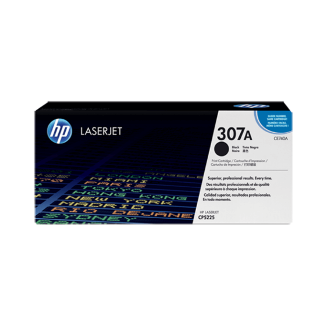 Hp 307A-CE740A Siyah Orjinal Toner