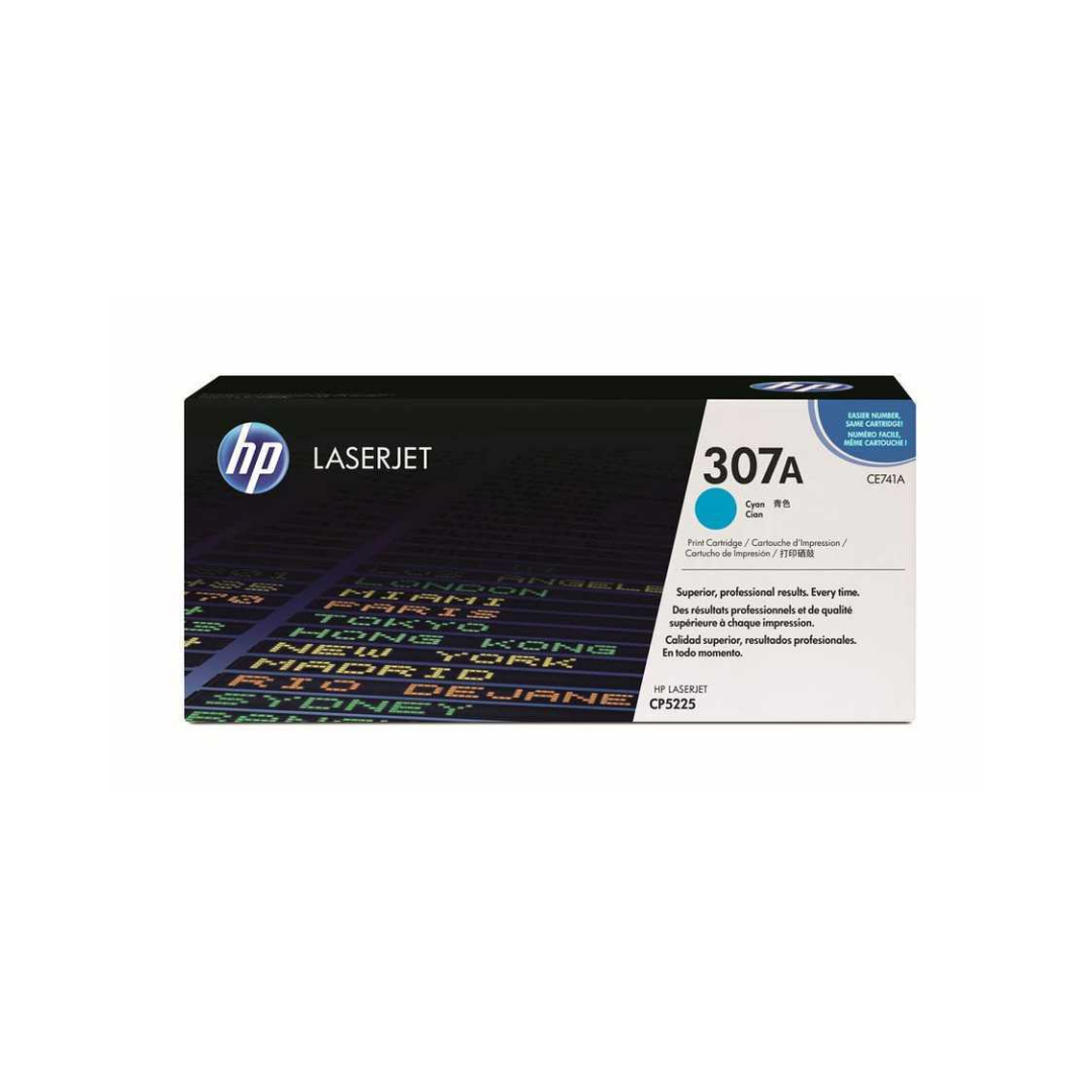 Hp 307A-CE741A Mavi Orjinal Toner