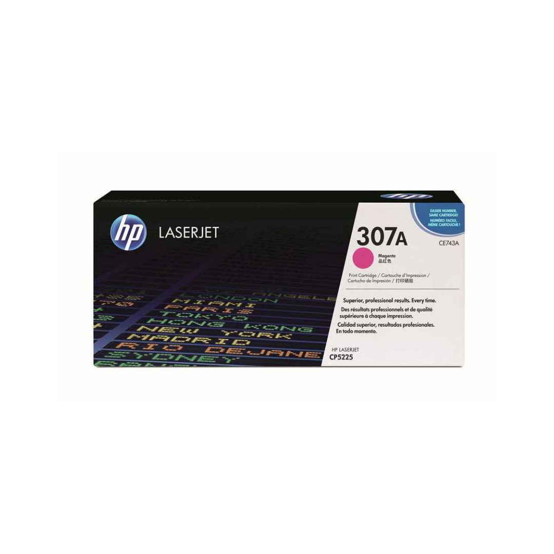 Hp 307A-CE743A Kırmızı Orjinal Toner