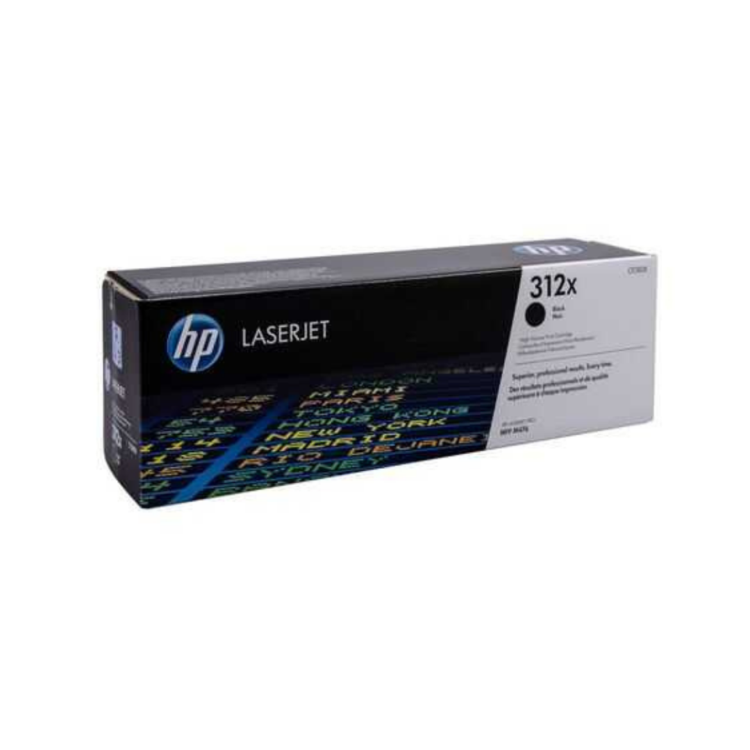 Hp 312X-CF380X Siyah Orjinal Toner