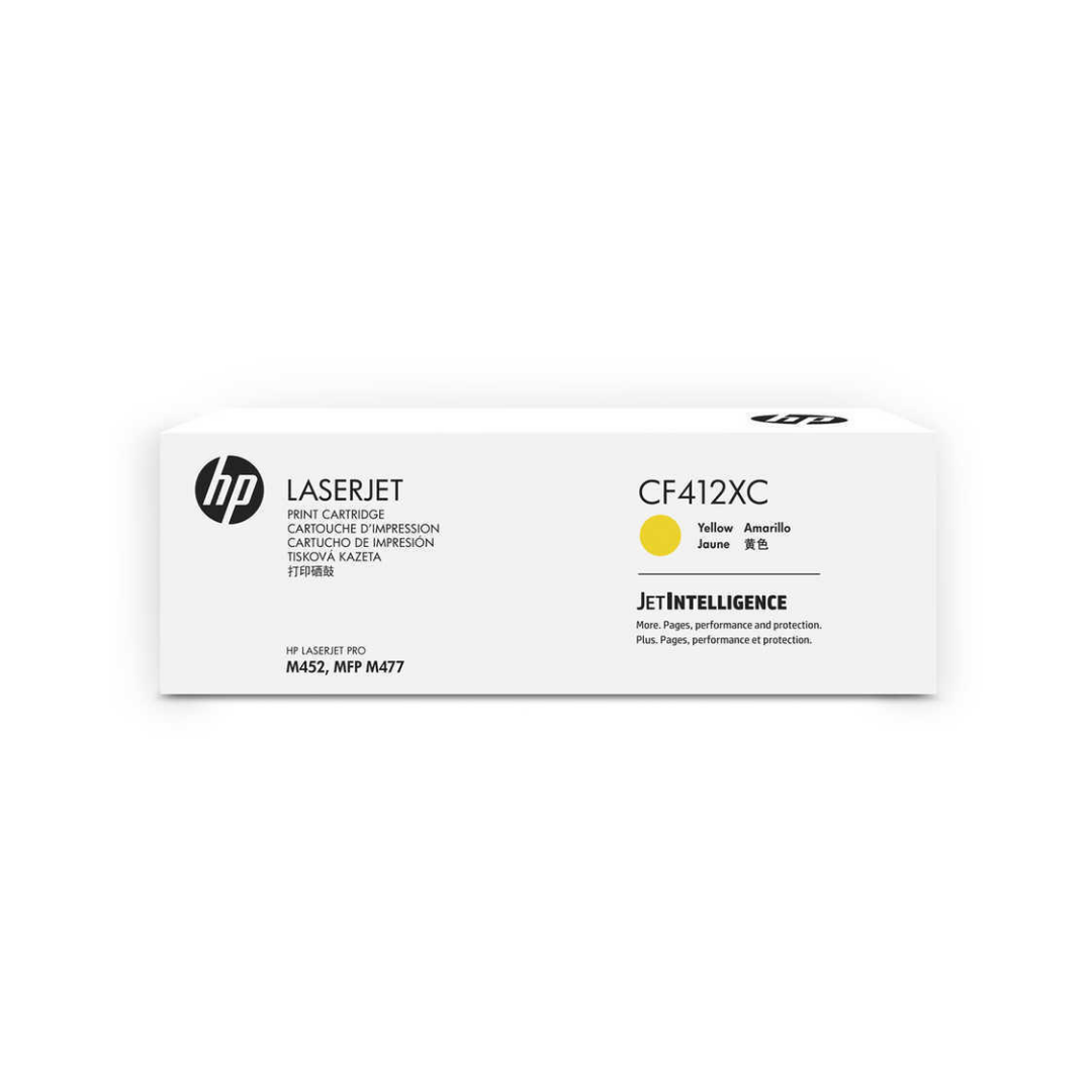 Hp 410XC-CF412XC Sarı Orjinal Toner Yüksek Kapasiteli