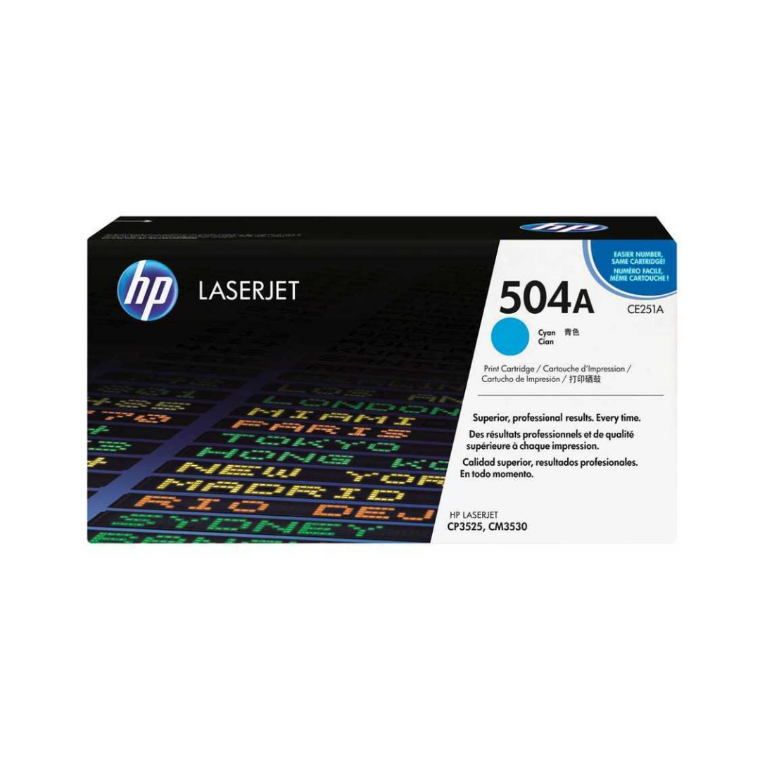 Hp 504A-CE251A Orjinal Mavi Toner