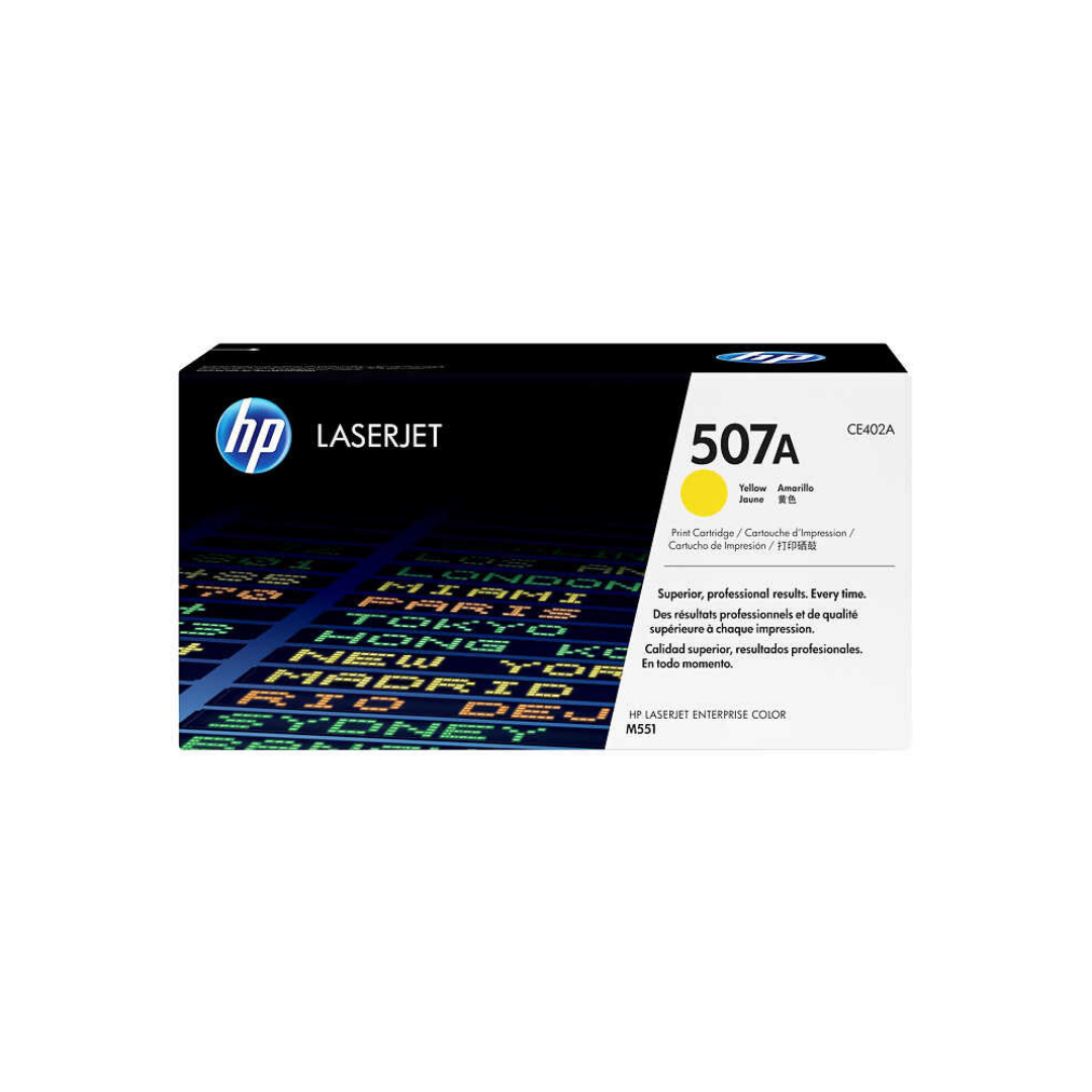 Hp 507A-CE402A Orjinal Sarı Toner