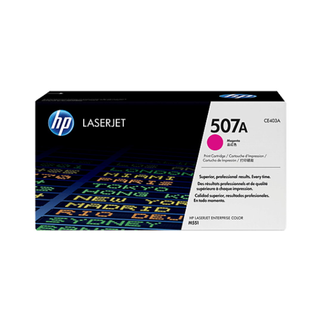 Hp 507A-CE403A Orjinal Kırmızı Toner