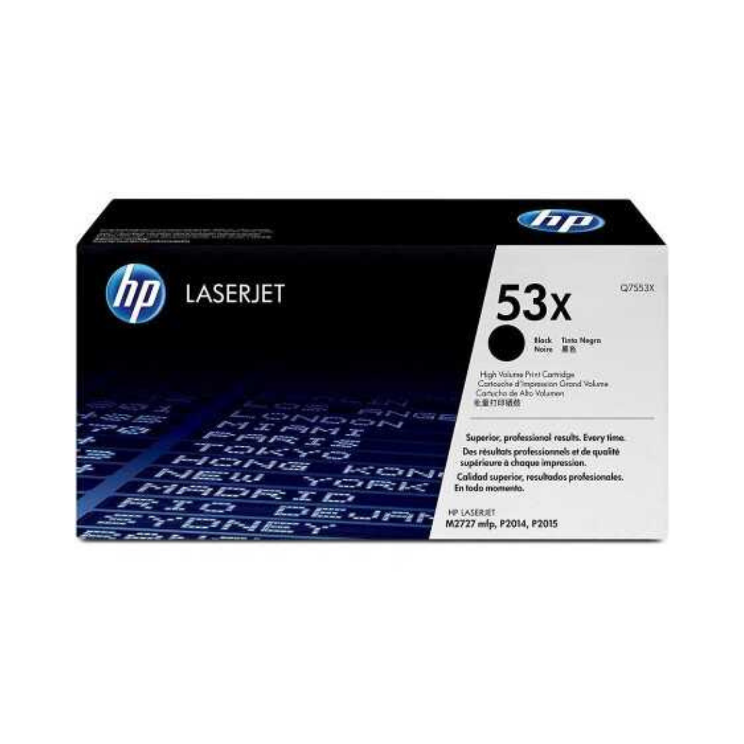 Hp 53X-Q7553X Orjinal Toner Yüksek Kapasiteli