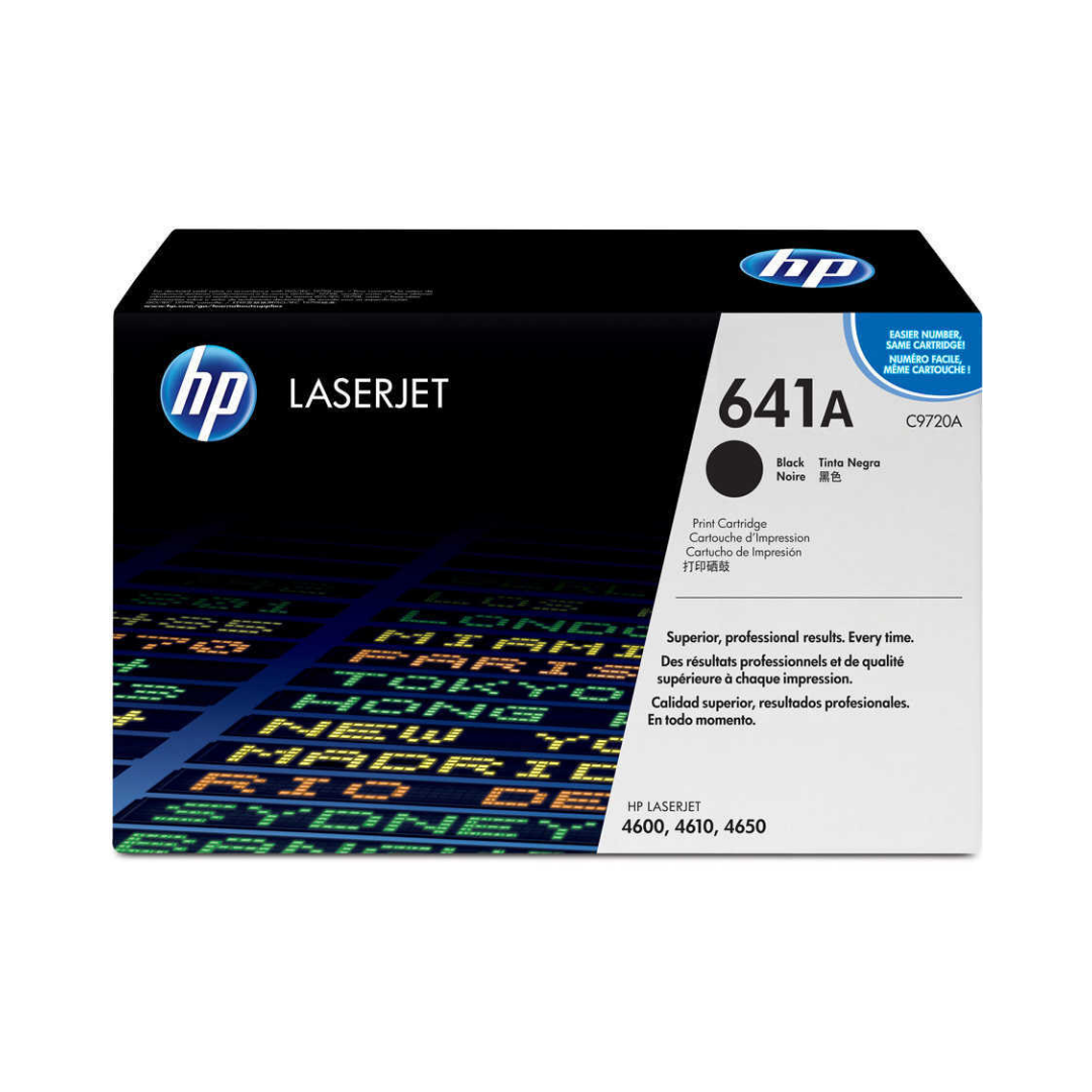 Hp 641A-C9720A Siyah Orjinal Toner