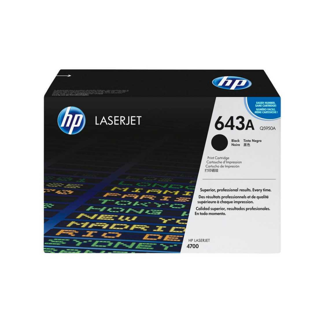 Hp 643A-Q5950A Orjinal Siyah Toner