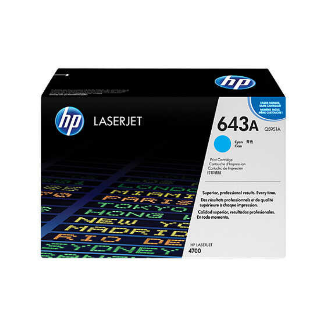 Hp 643A-Q5951A Orjinal Mavi Toner