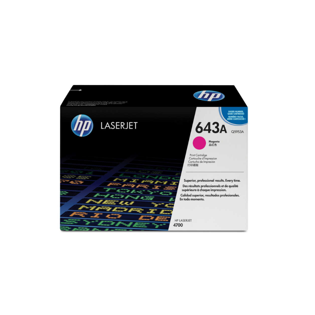 Hp 643A-Q5953A Orjinal Kırmızı Toner