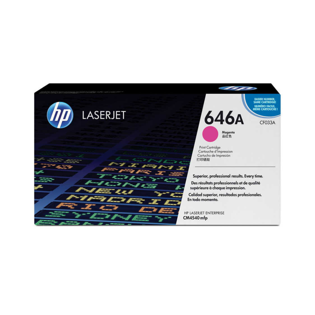 Hp 646A-CF033A Kırmızı Orjinal Toner