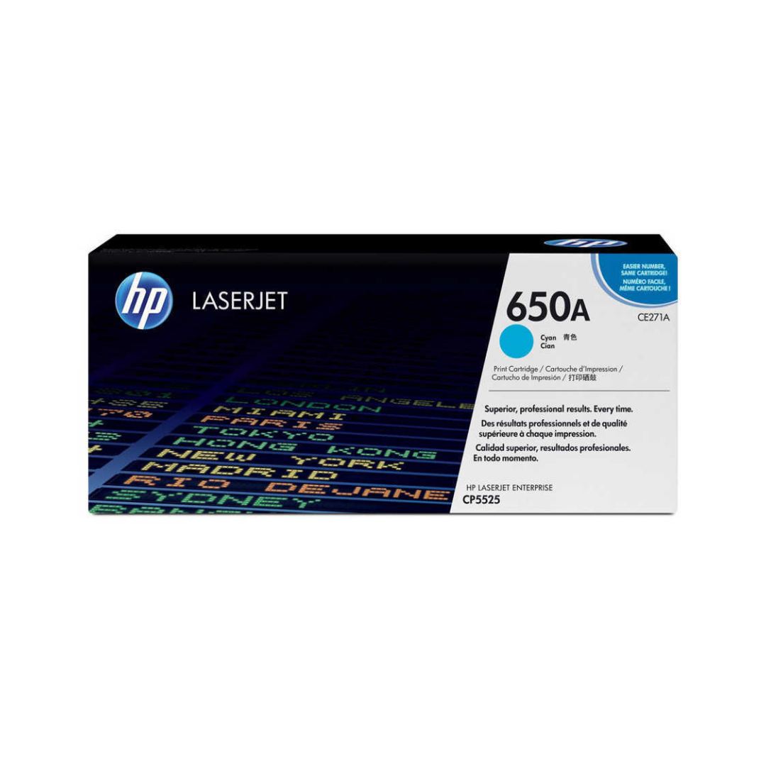 Hp 650A-CE271A Orjinal Mavi Toner