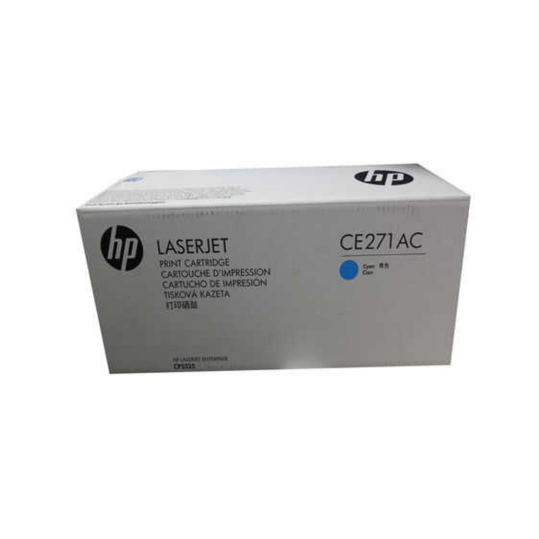 Hp 650A-CE271AC Mavi Orjinal Toner