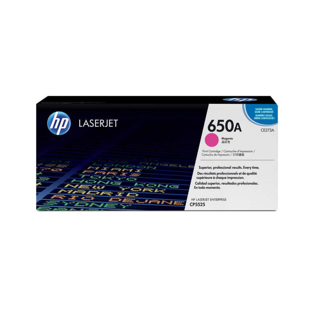 Hp 650A-CE273A Orjinal Kırmızı Toner