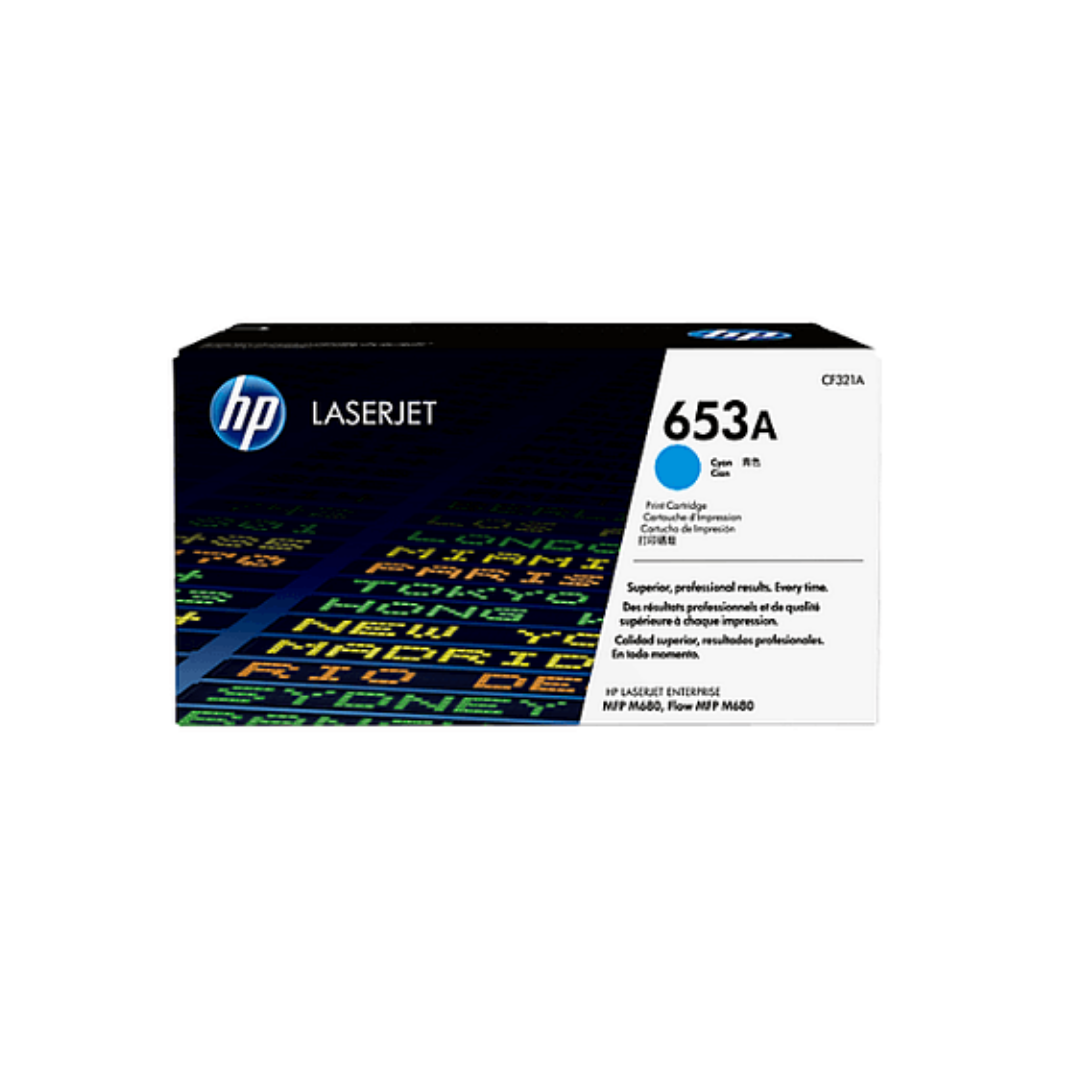 Hp 653A-CF321A Mavi Orjinal Toner