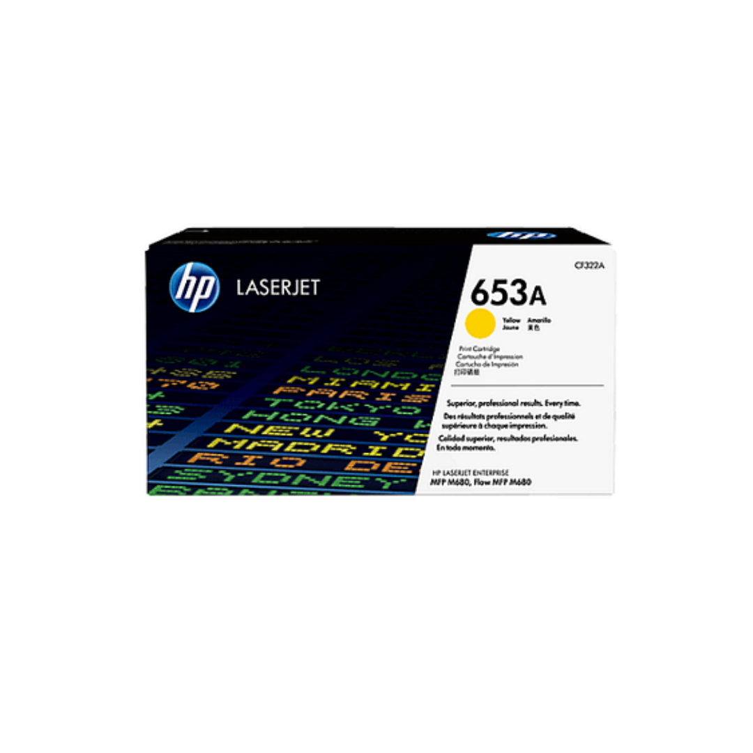 Hp 653A-CF322A Sarı Orjinal Toner