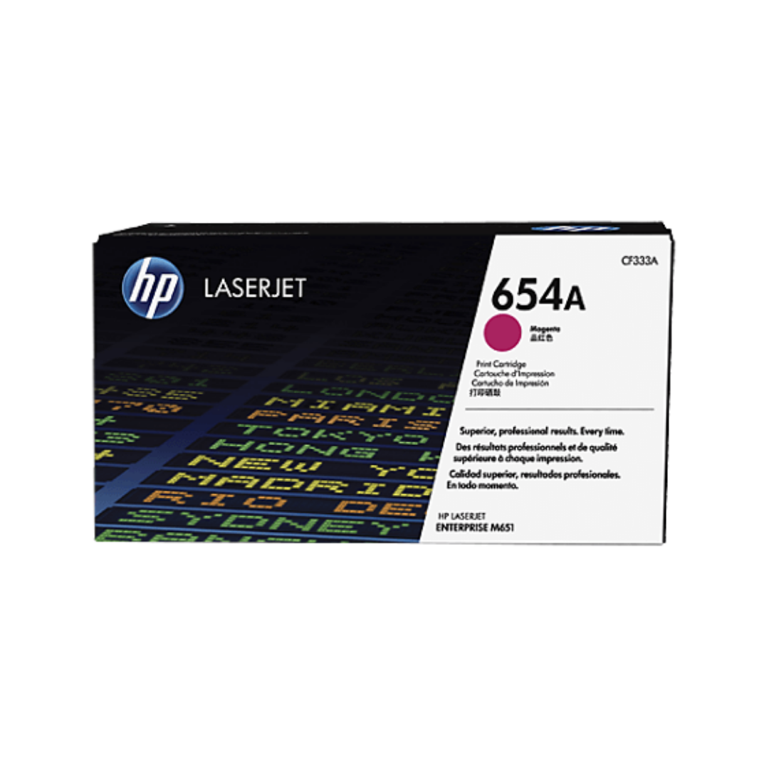 Hp 654A-CF333A Orjinal Kırmızı Toner