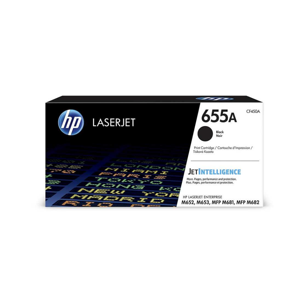 Hp 655A-CF450A Siyah Orjinal Toner