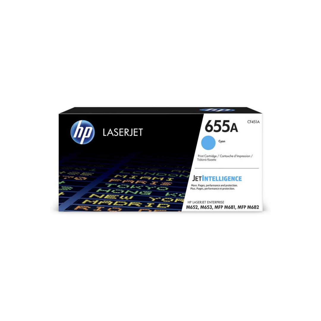 Hp 655A-CF451A Mavi Orjinal Toner