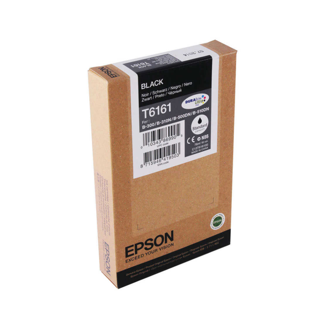 Epson T6161-C13T616100 Siyah Orjinal Kartuş