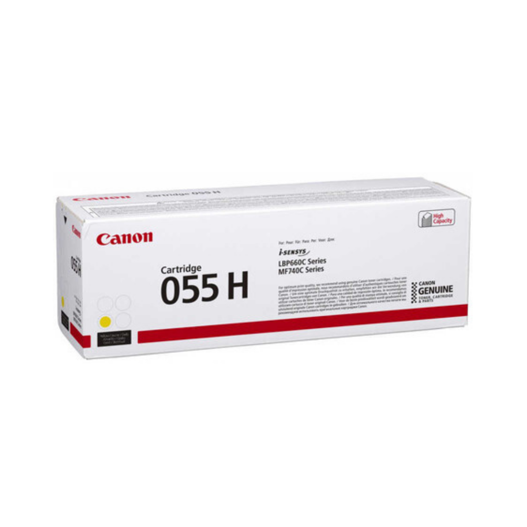 Canon CRG-055H/3017C002 Sarı Orjinal Toner Yüksek Kapasiteli