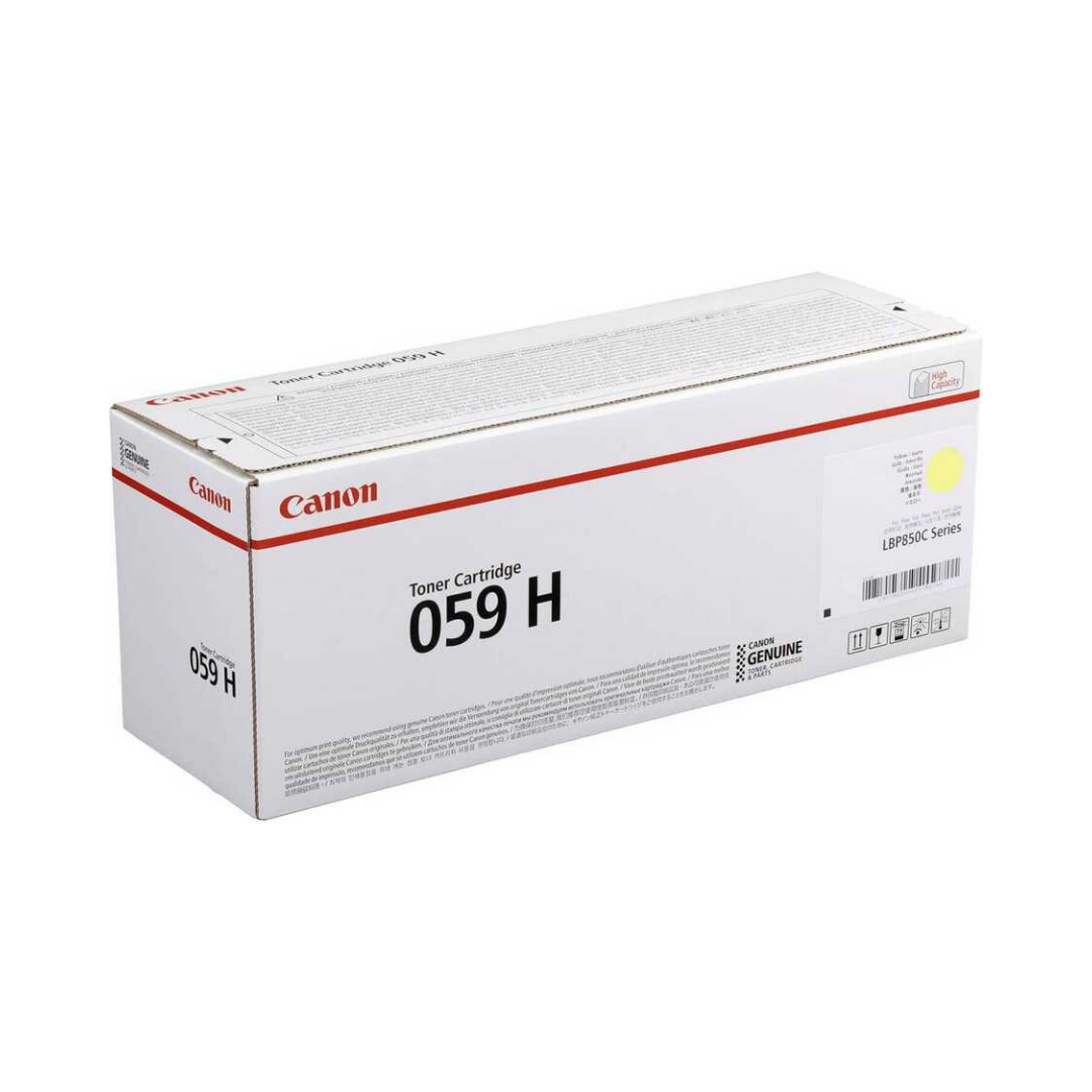 Canon CRG-059H/3624C001 Sarı Orjinal Toner Yüksek Kapasiteli