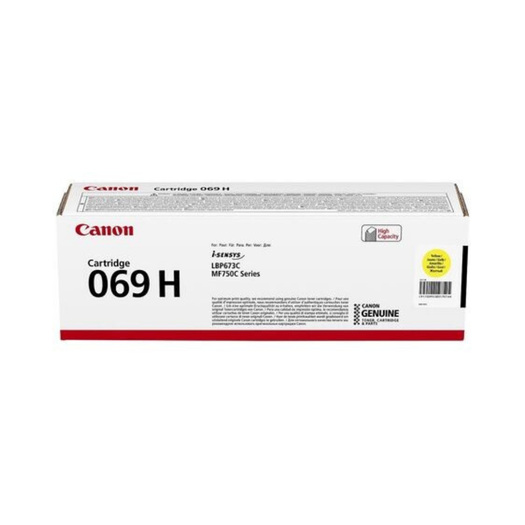 Canon CRG-069H/5095C002 Sarı Orjinal Toner Yüksek Kapasiteli