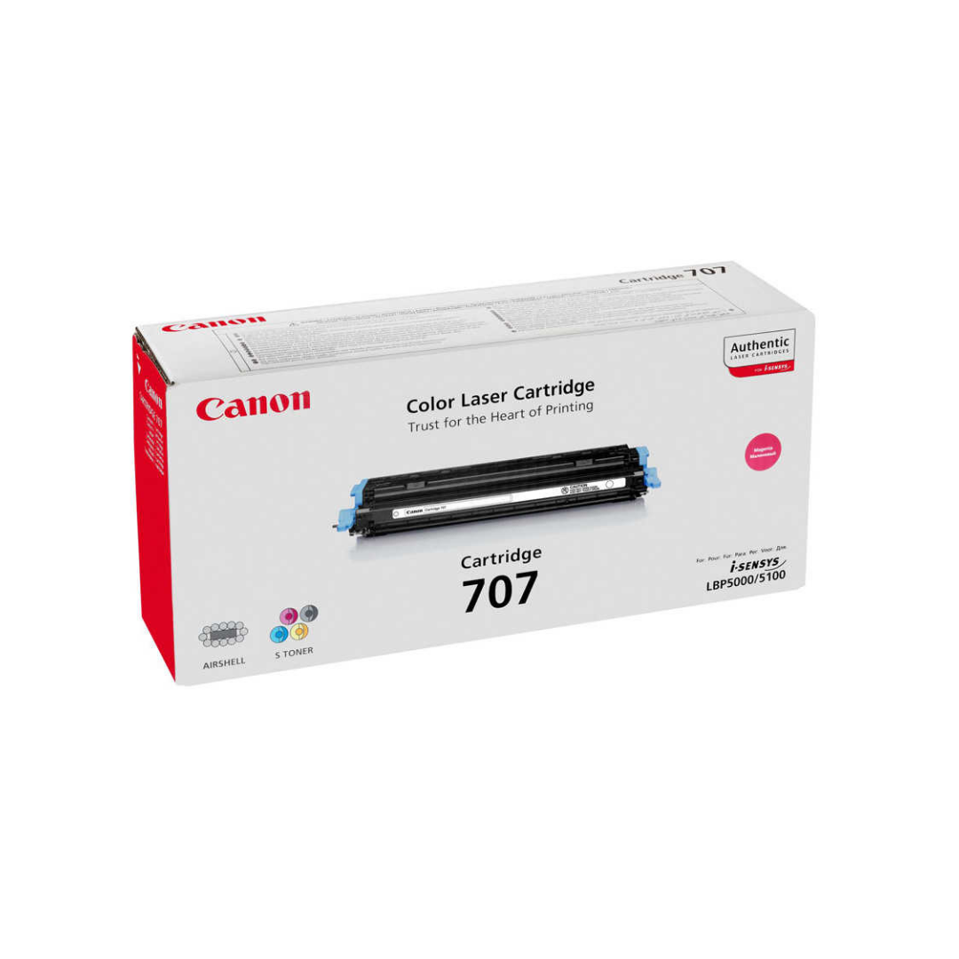 Canon CRG-707 Kırmızı Orjinal Toner