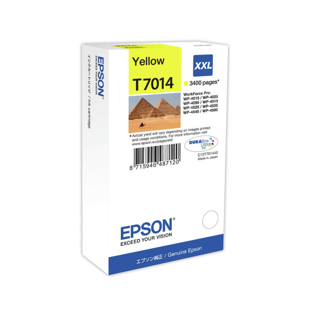 Epson T7014XXL-C13T70144010 Sarı Orjinal Kartuş