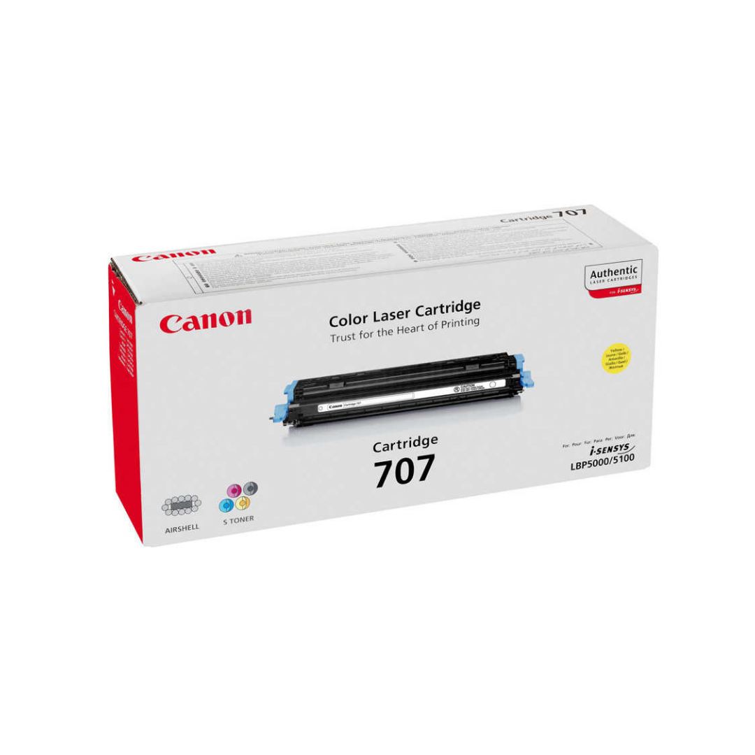 Canon CRG-707 Sarı Orjinal Toner