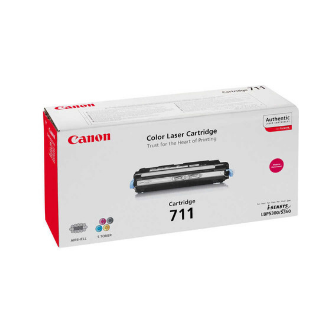 Canon CRG-711 Kırmızı Orjinal Toner