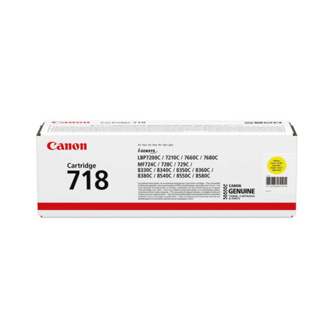 Canon Crg-718 Orjinal Sarı Toner