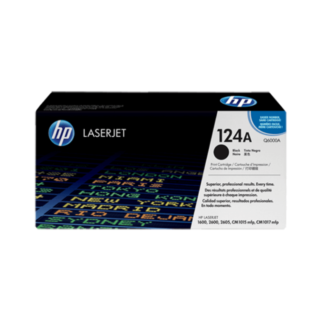 Hp 124A -Q6000A Siyah Orjinal Toner