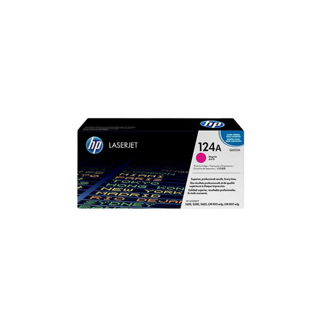 Hp 124A -Q6003A Kırmızı Orjinal Toner