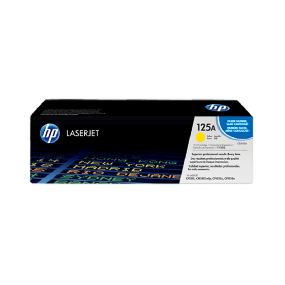 Hp 125A -CB542A Orjinal Sarı Toner