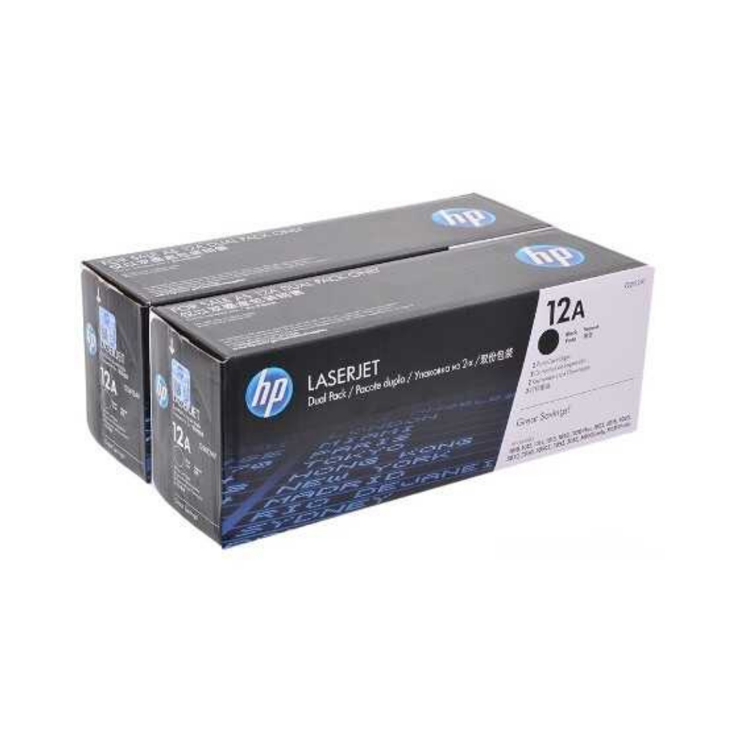 Hp 12AD -Q2612AD Orjinal Toner 2'li Paket