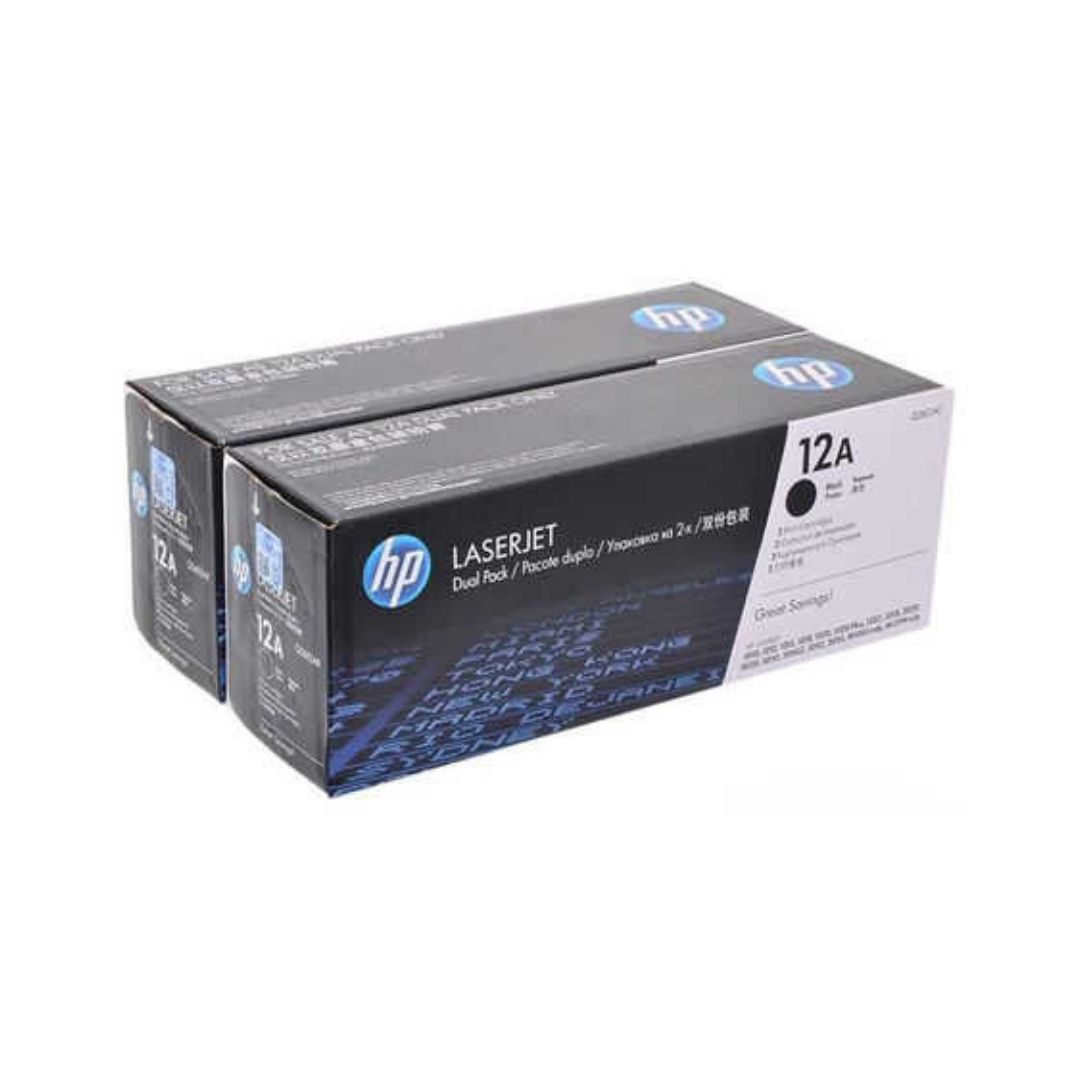 Hp 12A-Q2612AF Orjinal Toner İkili Paket